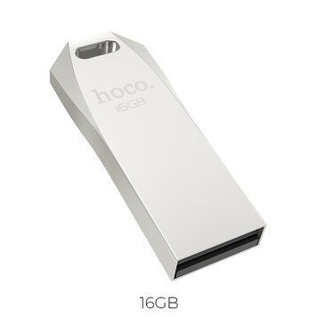Флеш-накопичувач 16GB USB Hoco UD4 Intelligent High Speed &mdash; Silver