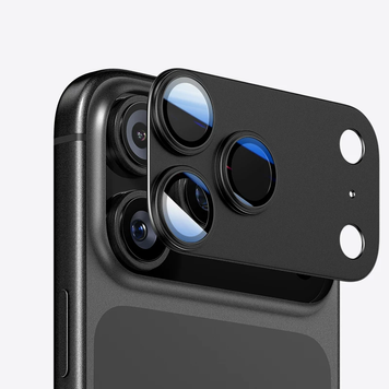 Захист на камеру iPhone 17 Pro Max : Matte Metal Camera Protector - Black