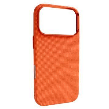 Чохол для iPhone 17 Pro LUXO with Magnetic - Micro Mesh Orange
