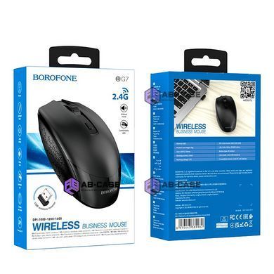 Беспроводная Мышь BOROFONE BG7 2.4G &mdash; Black