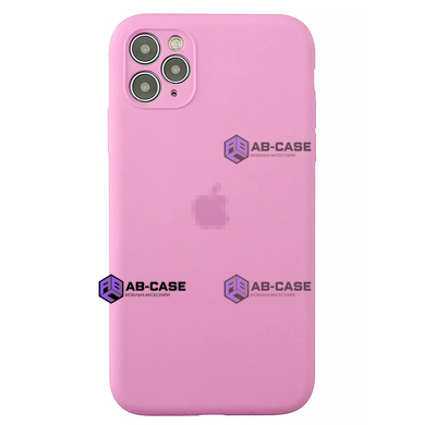 Чохол Silicone Case FULL CAMERA (на iPhone 11 Pro, Light Pink)