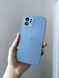 Чехол для iPhone 11 Pro Max : стеклянный матовый AG Glass with MagSafe с защитой камеры &ndash; Sierra Blue 2