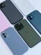Чехол для iPhone 11 Pro Max : стеклянный матовый AG Glass with MagSafe с защитой камеры &ndash; Sierra Blue 6