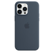 Чехол Silicone Case with Magsafe для iPhone 14 Pro Storm Blue