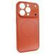 Чехол для iPhone 15 Pro : Nofelet AG Glass Case with MagSafe &ndash; Orange
