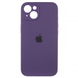 Чехол Silicone Сase для iPhone 15 Plus Full Camera №76 Elderberry