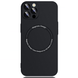 Чохол матовий PC Hard with Magsafe на iPhone 13 Pro із захистом камери Black