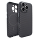 Чохол для iPhone 16 Pro PC Carbon MagSafe - Black 1