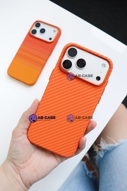 Чохол для iPhone 17 Pro Max LUXO with Magnetic - Fiber Orange