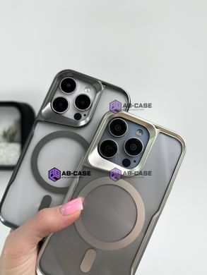 Чехол для iPhone 15 Pro Max Metallic Shell with MagSafe, Titanium