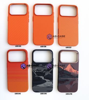 Чохол для iPhone 17 Pro Max LUXO with Magnetic - Fiber Orange