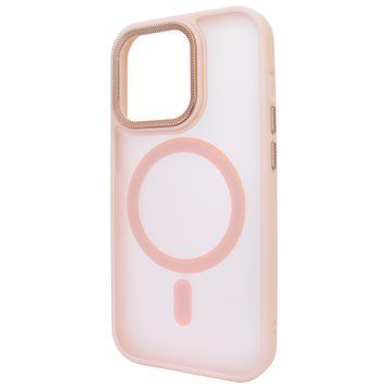 Чохол для iPhone 12 | 12 Pro Nofelet MATT Case with MagSafe - Pink Sand