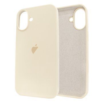 Чохол для iPhone 16 Silicone Case FULL (№11 Antique White)