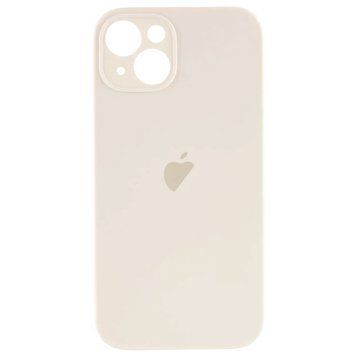 Чехол Silicone Сase для iPhone 14 Full Camera №11 Antique White