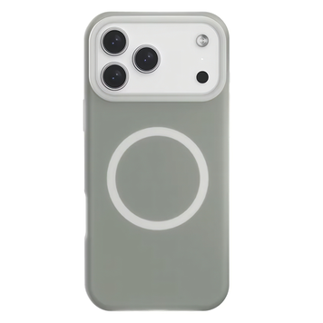 Чехол для iPhone 17 Pro : Neon Silicone Case MagSafe &ndash; Gray