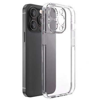 Чехол для iPhone 14 Pro Max : Clear Case Full Camera 2.0mm &ndash; прозрачный