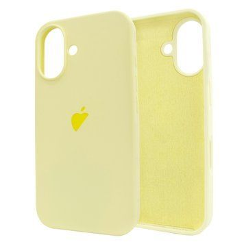 Чехол для iPhone 17 &ndash; Silicone Case Full (№51 Mellow Yellow)