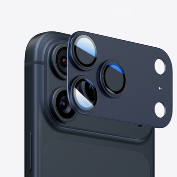 Захист на камеру iPhone 17 Pro Max : Matte Metal Camera Protector - Blue