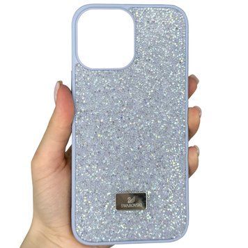 Чехол Svarowski Case (iPhone 12/12 Pro, Lilac)