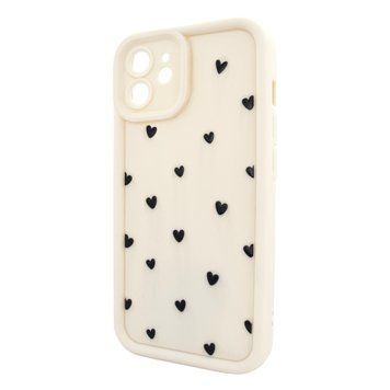 Чохол для iPhone 11 &ndash; Pretty Things "Little Hearts &ndash; White"