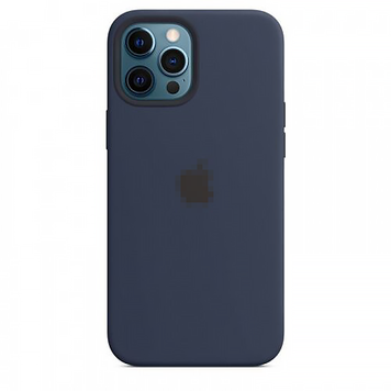 Чохол Silicone Case на iPhone 12 | 12 pro FULL (№8 Midnight Blue)
