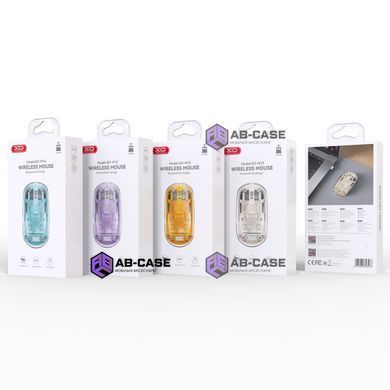 Бездротова Мишка XO M12 Bluetooth &mdash; Blue Transparent