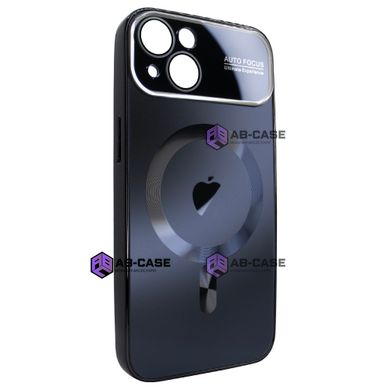 Чехол для iPhone 14 Plus матовый NEW PC Slim with MagSafe case с защитой камеры Graphite
