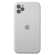 Чехол Silicone Case FULL CAMERA (для iPhone 11 Pro Max, White)