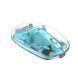 Бездротова Мишка XO M12 Bluetooth &mdash; Blue Transparent 1