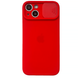 Чохол Silicone with Logo hide camera, для iPhone 13 (Red)