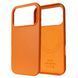 Чехол для iPhone 17 Pro Max : Leather Case PU with MagSafe &ndash; Orange