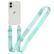 Прозорий чохол для iPhone 16 з ремінцем Clear Crossbody Spearmint