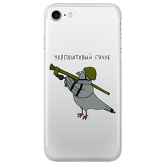 Чехол патриотический Укрпоштовий голуб для iPhone 7 | 8 | se2020