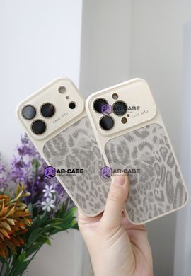 Чехол для iPhone 16 Pro Max : AITO PU-Leather Leopard Case [17 series Design] &ndash; White
