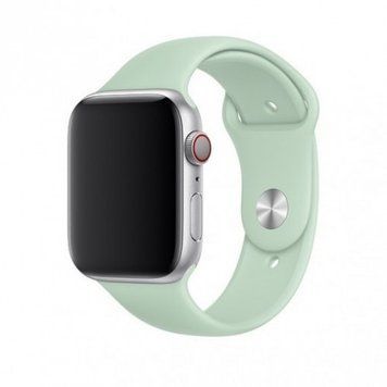 Силиконовый ремешок для Apple Watch (42mm, 44mm, 45mm, 46mm, 49mm №59 Beryl, S)