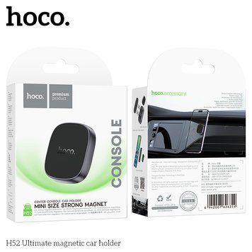 Автотримач Hoco H52 Ultimate Magnetic Car Holder, Чорний