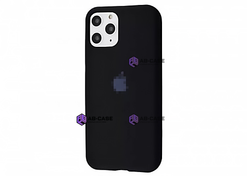 Чехол Silicone Case для iPhone 11 pro FULL (№18 Black)