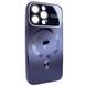 Чохол для iPhone 12 Pro матовий NEW PC Slim with MagSafe case із захистом камери Deep Purple