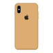 Чохол Silicone Case на iPhone Xs Max FULL (№28 Caramel)