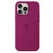 Чохол для iPhone 16 Pro Silicone Case with MagSafe - Fuchsia