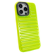 Чехол силиконовый Puffer для iPhone 11 Neon Green