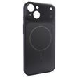 Чехол для iPhone 15 : Nofelet AG Glass Case with MagSafe &ndash; Black