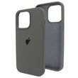 Чохол для iPhone 14 Plus Silicone Case Full №34 Dark Olive