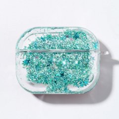 Чехол Glitter Fashion Clear Case (для AirPods PRO, Emerald)