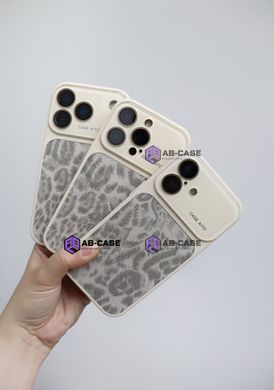 Чохол для iPhone 16 Pro : AITO PU-Leather Leopard Case [17 series Design] &ndash; Black