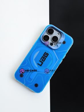 Чехол для iPhone 15 Plus | 14 Plus UAG Hologram Case with MagSafe - Blue