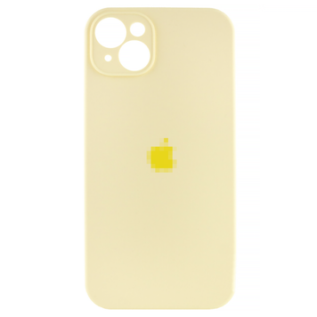 Чохол Silicone Сase для iPhone 14 Plus Full Camera №51 Mellow Yellow