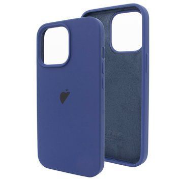 Чохол Silicone Case на iPhone 12 | 12 pro FULL (Deep navy)