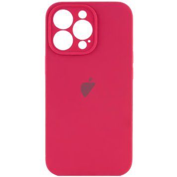 Чехол для iPhone 16 : Silicone Case Full Camera - №36 Rose Red