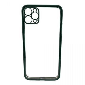 Гальванічний чохол (на iPhone 12 Pro, Dark Green)